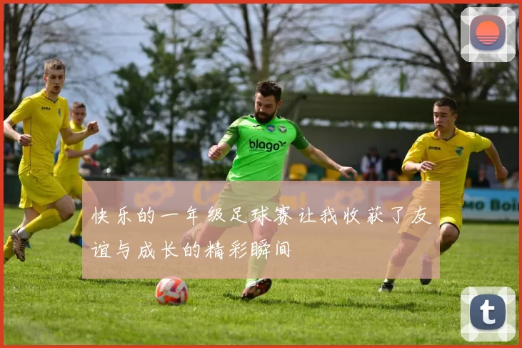 快乐的一年级足球赛让我收获了友谊与成长的精彩瞬间